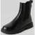 tamaris chelsea boots van runder nappa met ritssluiting
