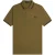 Fred Perry Zwart Dubbelpuntkraag Donkerbruin Poloshirt