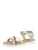 ABOUT YOU Sandalen ‘Aimee’  beige / goud / zwart