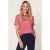 Miss Etam gestreept T-shirt – rood