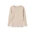 LIL’ ATELIER MINI longsleeve zand/wit