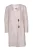 Roze tweed lurex jas