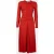 Michael Kors Ls Cf Ruch Midi Dress Brt Trractta