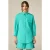 Oltre Oversized Poplin Shirt Blue