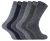 Set van 6 ademende katoenen wandelsokken voor heren – Pack 2