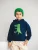 SATURNDAY Sweatshirt ‘Krokodil Football’  blauw