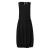 Midi-jurk van gemengde viscose met elastische taille en knoopsluiting voor dames s.Oliver