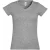 SOLS Dames/Dames Maan Melange V Hals T-shirt (Grijs)