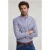 River Woods Slim Fit Striped Shirt With Pocket Blue/white