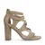Sacha suède sandalettes beige