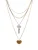 Pull&Bear Ketting  karamel / goud / zilver