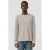 QS regular T-shirt lichtgrijs