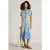 White Stuff Rua Jersey Shirt Dress Blue Print