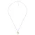 Orphelia ‘Debby’ Dames 925 Sterling Zilveren Ketting met Bedel – Zilver/Goud ZH-7289/G