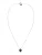 Lenoites Ketting ‘Clover 10’  zwart / zilver