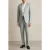 Reiss Linen Slim Mixer Trouser Ocean Green