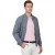 Windjack Reset blauw Luca opstaande kraag