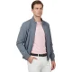 Windjack Reset blauw Luca opstaande kraag