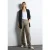 Street One Dames Open vest in Zwart