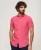 Superdry Mannen Studios Casual Linnen Overhemd Roze