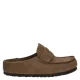 Birkenstock Naples Wrapped suède clogs bruin