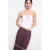 MANGO TEEN maxi rok met borduursels – aubergine
