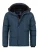 Alessandro Salvarini heren winterjas AS-326 met teddyvoering en afneembare capuchon