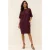 Architectonische Cocoon Jersey Jurk