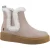 Hush Puppies Bella Suède Dames Nude Platte Chelsea Laarzen