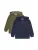 MINYMO Sweatvest  donkerblauw / groen gemêleerd