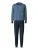 CALIDA Pyjama lang  blauw / donkerblauw