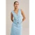 We Fashion Waistcoat Light Blue