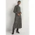 Boden Smocked Tiered Midi Dress Blk