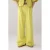 Summum wide leg pantalon geel