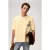 Oversized T-shirt met print en ronde hals