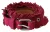 Ermanno Scervino Roestbruine Leren Fringes Zilveren Gesp Taille Gordel