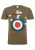LOGOSHIRT Shirt ‘Peanuts – Snoopy’  saffier / olijfgroen / rood / wit