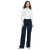 Dames elastische broek Nife Wide Leg