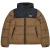 Reebok Heren RB1569 Gewatteerde Jas (Hout)