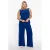 YOEK high waist broek donkerblauw