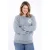 Paprika sweater met backprint grijs