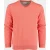 Bos Pullover heren Rood Cotton Regular Fit koraalrood 518100CCT-13/325