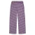 WE Fashion straight leg geruite pantalon – paars/donkerpaars