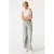 Cup of Joe Denim low waist wide leg jeans lichtgrijs