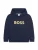 BOSS Sweatshirt ‘Felpa cappuccio blu navy per bambino’  blauw