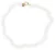 Bonnie Studios Ketting Dames Fred Funky Necklace, Kleur: Wit