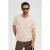 Geribbeld T-shirt met ronde hals