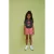 Jubel T-shirt Salsa Sunset antraciet/roze