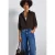 Street One Dames Corduroy overhemd blouse in Bruin