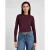 Lee Ls cropped rib tee beet